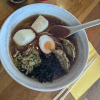 Shoyu Tokyo Ramen with tofu at Mount Fuji in Birmingham