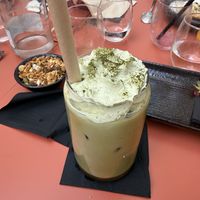 Matcha lattee  at Rise & Dine | Brunch & Fine Dining in Funchal