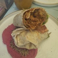 Vegan burrito at Brunch Republic Torino in Turin