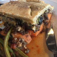 Vegan lasagne at Lentil as Anything - Newtown in Newtown