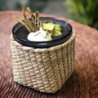 Black bean soup at Néctar en Camino Silvestre in San Miguel De Allende