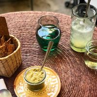 Olive tapenade with seeded crackers at Néctar en Camino Silvestre in San Miguel De Allende