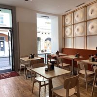 inside seating  at LONGMIAN in Graz
