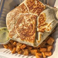 Crunchwrap at The Wayward Cafe in Seattle