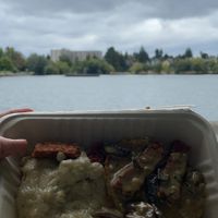 Biscuits and gravy  at The Wayward Cafe in Seattle