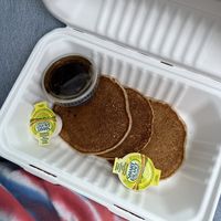 To go side pancakes  at The Wayward Cafe in Seattle
