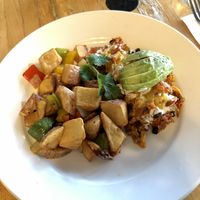 1/2 order of migas. They split the order for us!  at The Wayward Cafe in Seattle