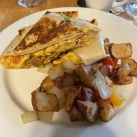 Good morning crunch wrap  at The Wayward Cafe in Seattle