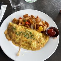 The “hillbilly omelette” 10/10  at The Wayward Cafe in Seattle