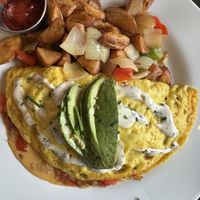 Sunshine omelette   at The Wayward Cafe in Seattle