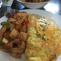 Hillbilly omelette  at The Wayward Vegan in Seattle