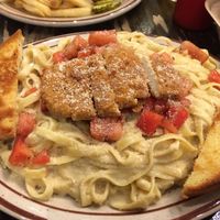 Alfredo pasta at The Wayward Cafe in Seattle