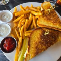 Chico vegan melt, extra ranch at The Wayward Vegan in Seattle