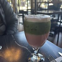 Strawberry Matcha  at The Wayward Vegan in Seattle