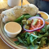 burrito at The Wayward Cafe in Seattle