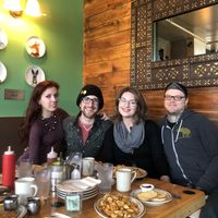 My favorite food with some of my favorite people! 👏🏻 at The Wayward Cafe in Seattle