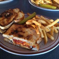 Chiggen parm! at The Wayward Cafe in Seattle