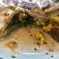 Early bird crunch wrap at The Wayward Cafe in Seattle