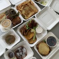 Variety of Food  at The Wayward Cafe in Seattle