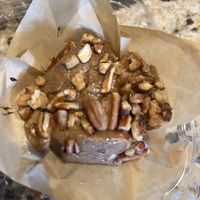 Carrot cake cupcake…YUMMALICIOUS!!  at MJ's Cafe in Baton Rouge
