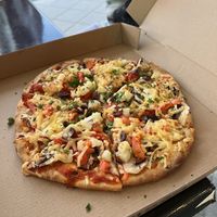 Vegan Classic Pizza   at Rev It Up Pizza in Labrador