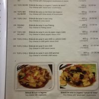 Tofu dishes at Shanghai in Cluj-napoca