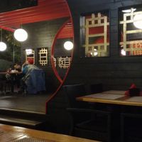 Huge out door seating at Shanghai in Cluj-napoca