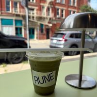 Tahini Matcha at Rune Kitchen + Juicery in Cincinnati