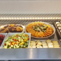 Veg buffet at La Verriere in Paris