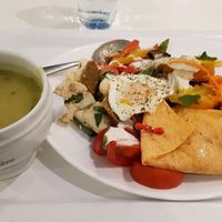 awesomely nice and healthy! at La Verriere in Paris