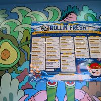 menu at Rollin' Fresh - Glisan  in Portland
