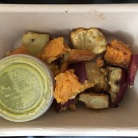 Roasted sweet potatoes at sweetgreen - Wilson Blvd in Arlington