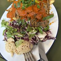 Vegan kebab  at Döner Harju Aikatalo in Helsinki