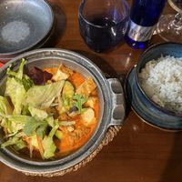 R1 Red Curry with Tofu (vegan) 13,40€  at Papa Nô - Potsdam in Potsdam