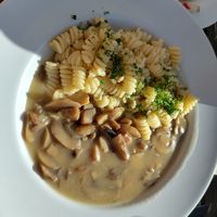 Some of the best mushrooms I ever had. at Berggaststätte Gotzenalm in Schoenau Am Koenigssee