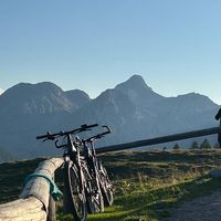 Part of the 360 view around the mountains at Berggaststätte Gotzenalm in Schoenau Am Koenigssee
