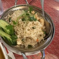 Thai Style Fried Rice  at Thai Thai Restaurant in Volcano Village