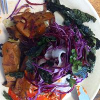 yum at Straight Up in Hobart