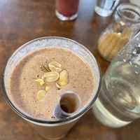 Bannutter smoothie   at Straight Up in Hobart