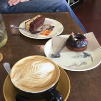 Coffee and desserts at Straight Up at Straight Up in Hobart