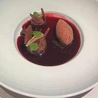 Dessert  at TIAN Munich in Munich