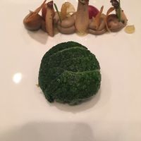 Vegan menu at TIAN Munich in Munich