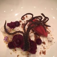 Vegan menu at TIAN Munich in Munich