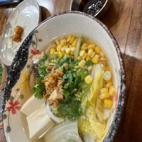 Noodle soup and chili oil   at KinD - Asian Noodle House in Seattle