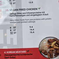 Korean fried "chicken" at Wombae - korean eatery & fried chicken in Halle