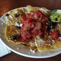 Vegan nachos at Casa del Popolo in Montreal
