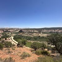 View  at Angel Village Cafe in Kanab