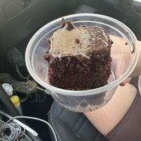 Chocolate cake   at Angel Village Cafe in Kanab