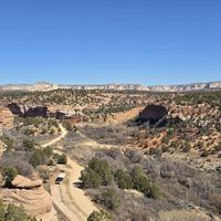 View from patio! at Angel Village Cafe in Kanab