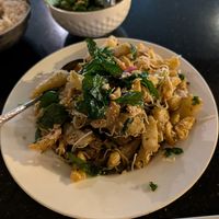 Spicy potatoes (not spicy at all but still good) at Zen Garden in Nairobi